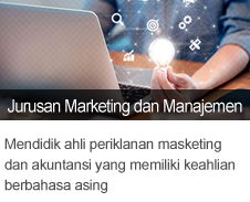 Jurusan Marketing dan Manajemen